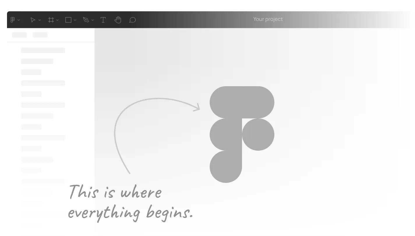 This is where it all begins in Figma